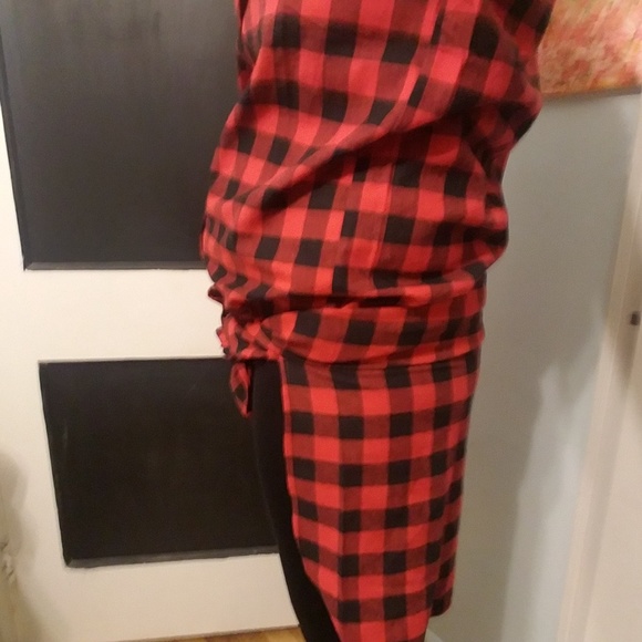 🍭🍭*FINAL MARKDOWN* Sleeveless Flannel Midi dress - Picture 6 of 8